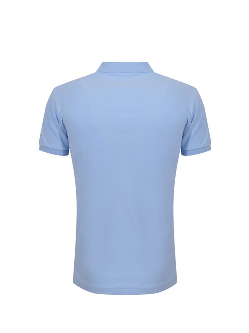Polo due bottoni con logo Blue POLO RALPH LAUREN | 710795080016